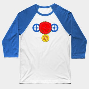 MOTU Roboto Chest Baseball T-Shirt